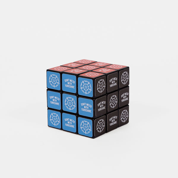 Don't Mess With Yorkshire - Classic Rose Rubiks Cube - Multi