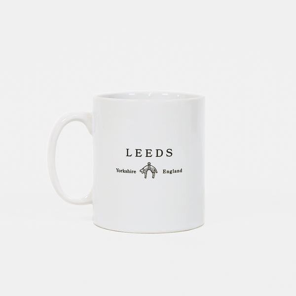 Don't Mess With Yorkshire - Leeds Fleece Mug - White