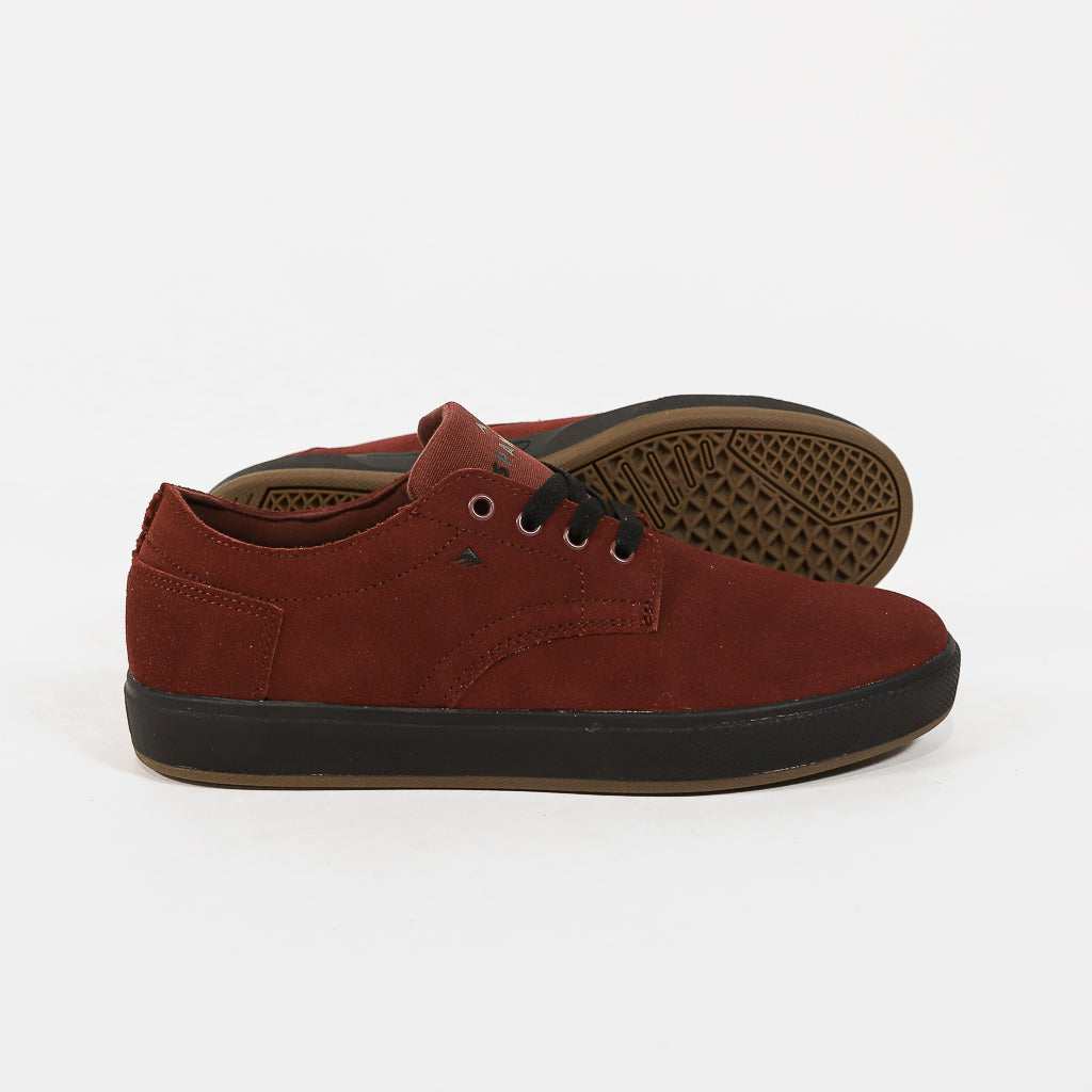 Wine red hot sale trainers