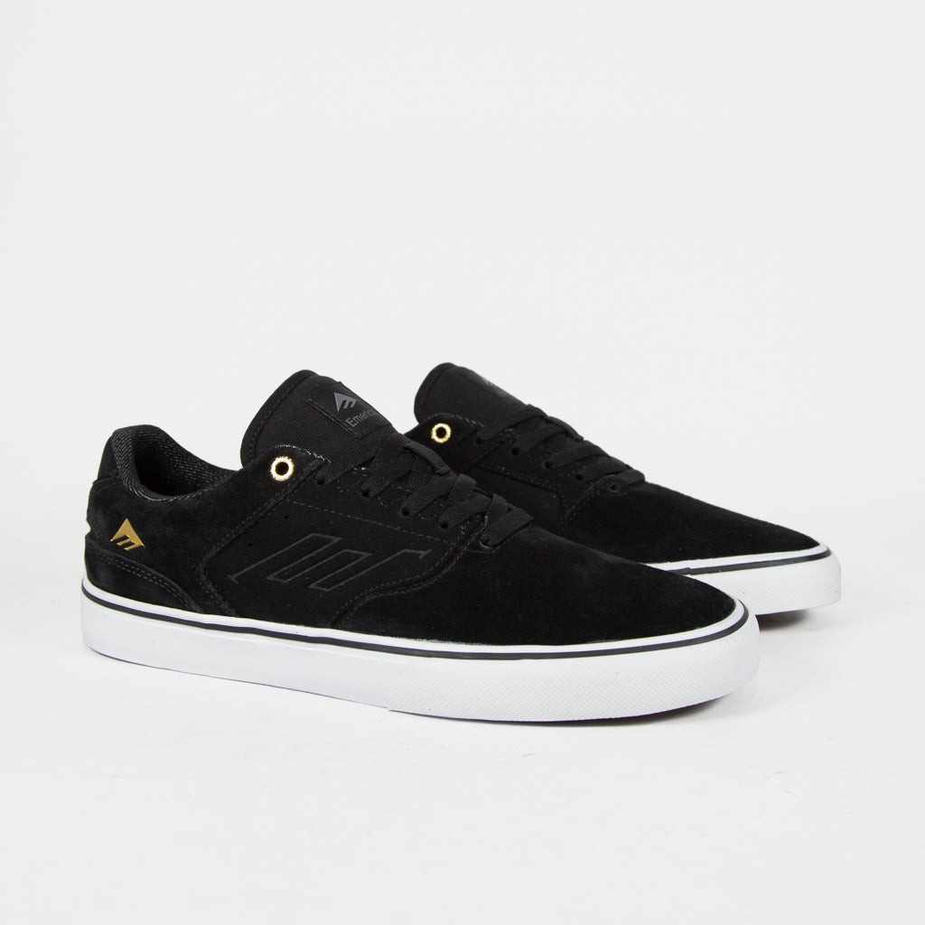 Emerica The Low Vulc Shoes Black White Welcome Skate Store