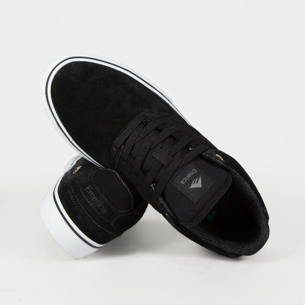 Emerica Black And White The Low Vulc Shoes
