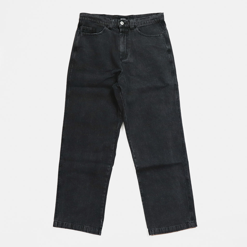 Enjoi - Fader Denim Jeans - Charcoal | Welcome Skate Store