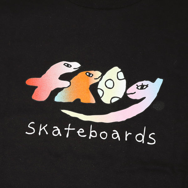 Frog Skateboards - Dino Logo T-Shirt - Black