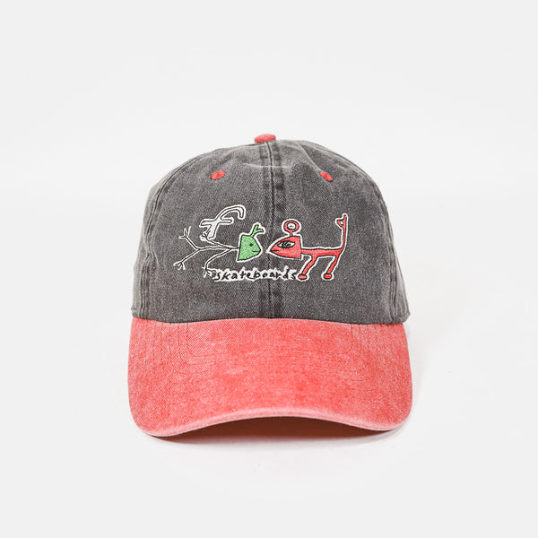 Frog Skateboards - Frog Exists! Cap - Black / Red