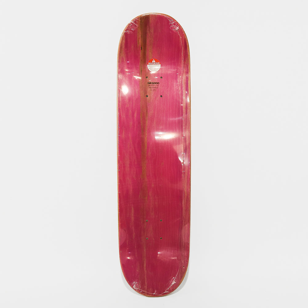 GX1000 - 8.25" OG Logo Red Scales Skateboard Deck