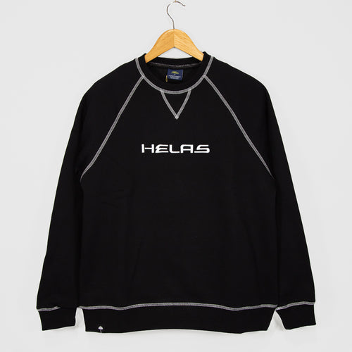 Helas - Seams Crewneck Sweatshirt - Black