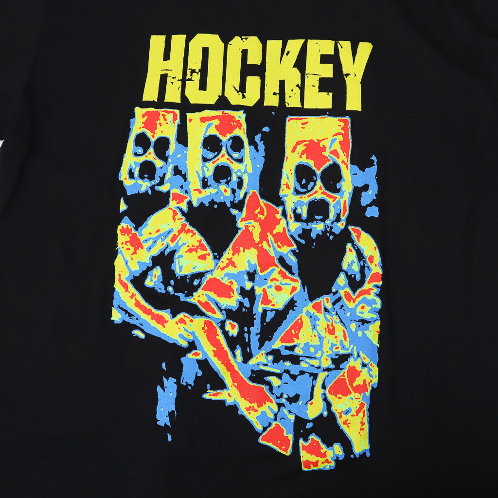 Hockey Skateboards - Bag Heads 3 T-Shirt - Black - Welcome