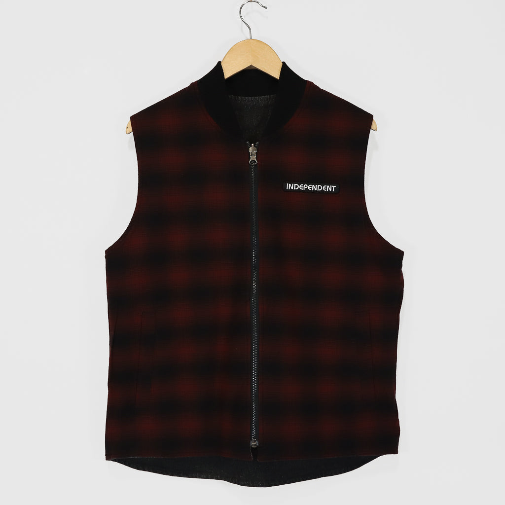 Independent Black Halsted Reversible Vest Jacket 