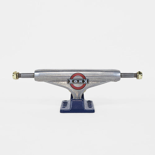 Independent Trucks - (Single) Tom Knox Indy 129 Forged Hollow Stage 11 Skateboard Truck - Raw / Navy