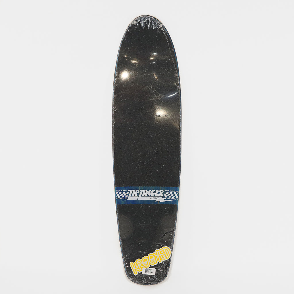 Skateboard Krooked Zip Zinger 7,75 - Deck Cruiser Rare - Neuf Sous Emballage - Planche Style Rétro