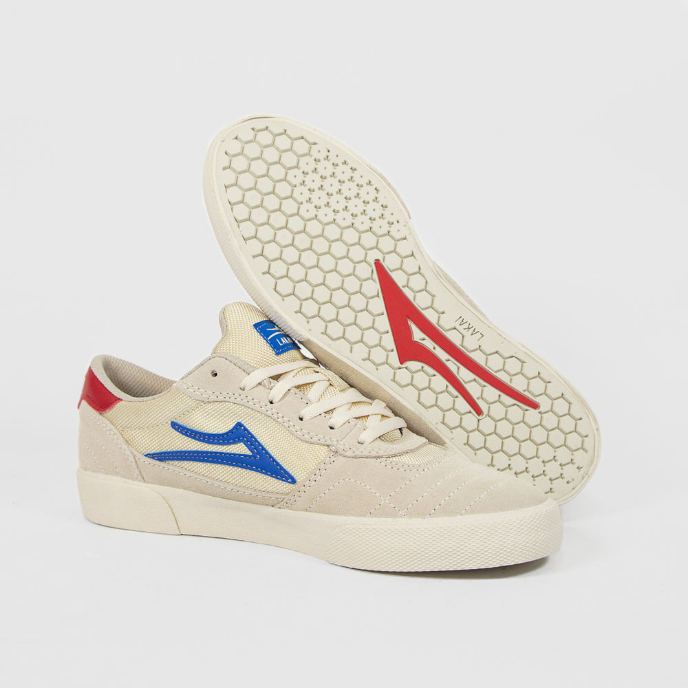 Lakai Cream White Cambridge Shoes