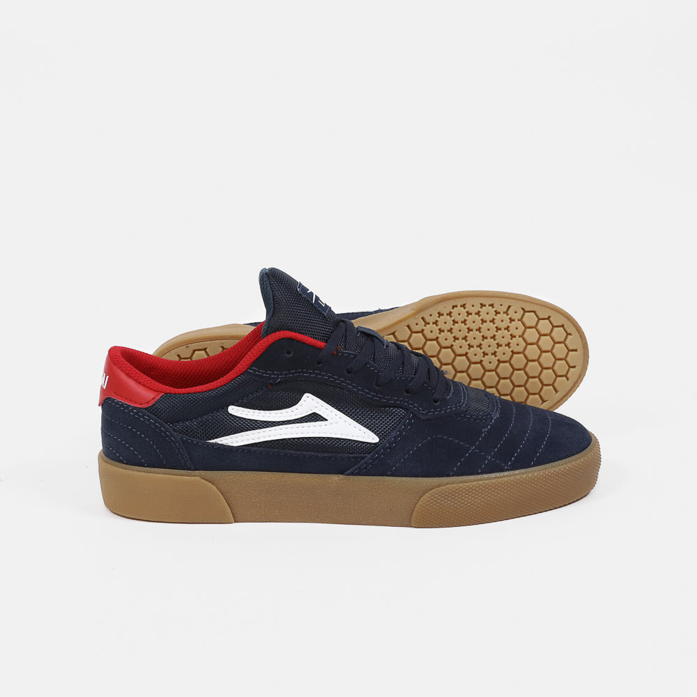 Lakai - Cambridge Shoes - Navy / Gum | Welcome Skate Store