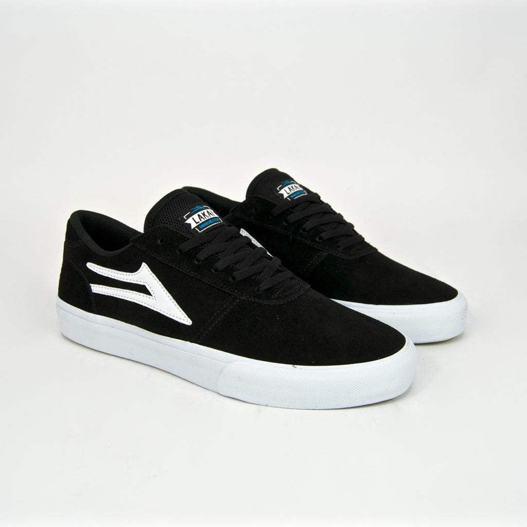 Lakai - Manchester Shoes - Black / White | Welcome Skate Store