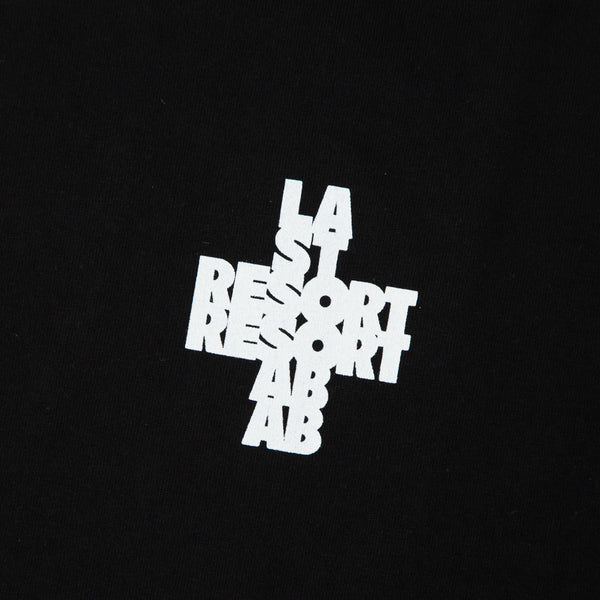 Last Resort AB - Cross T-Shirt - Black / White