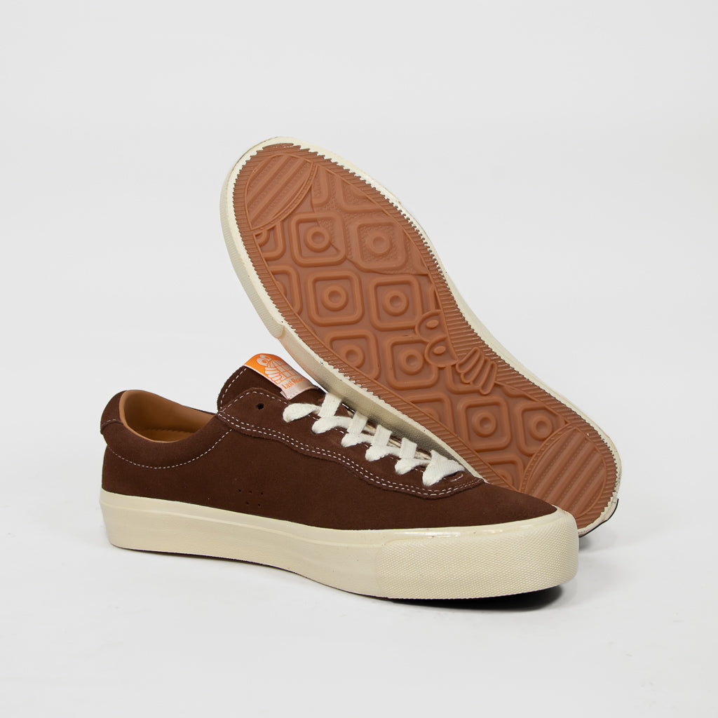 Last Resort AB - VM001 Suede Lo Shoes - Chocolate Brown / White