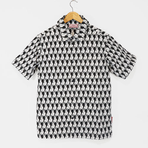 Lovenskate - Let Others Open Your Mind Short Sleeve Shirt - Black / White