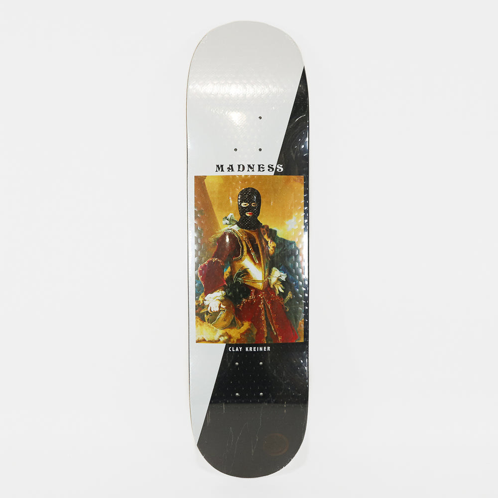 Madness Skateboards 8.25” Clay Kreiner Masked Impact Light Skateboard Deck