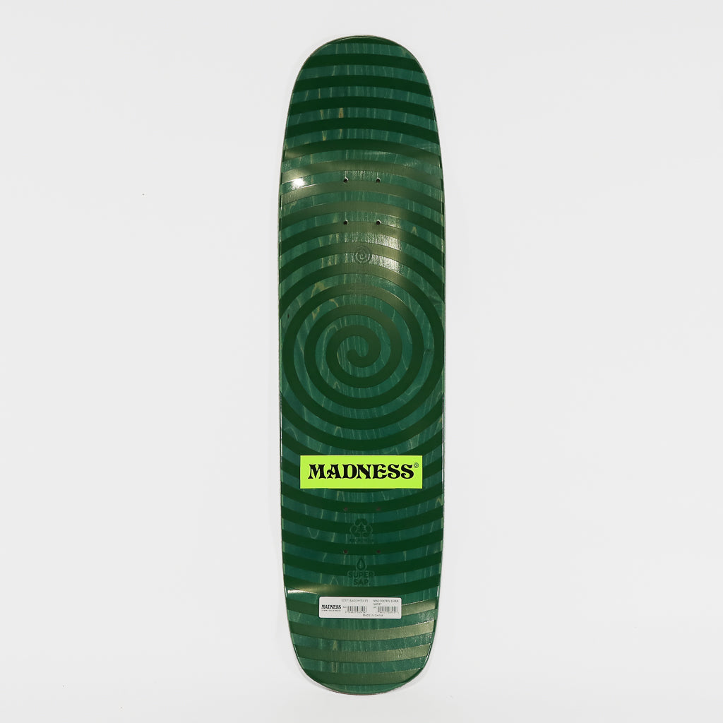 Madness Skateboards - 8.375" Shaped Mind Control Super Sap R7 Skateboard Deck