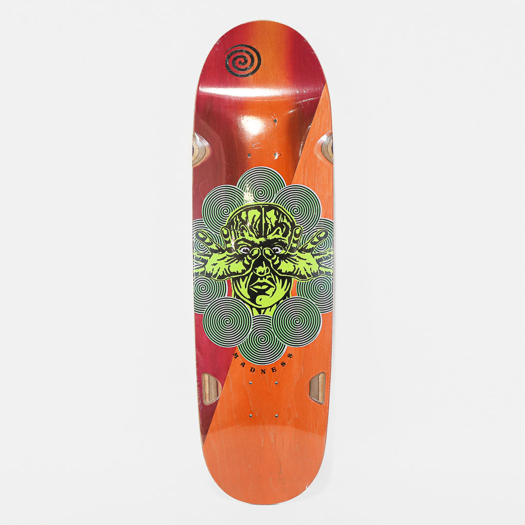 Madness Skateboards 9.0” Shaped Manipulate R7 Split Stain Skateboard Deck