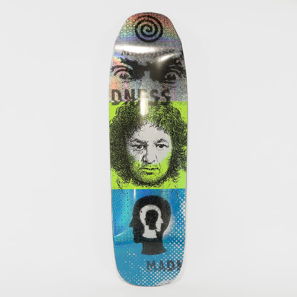Madness Skateboards - 9.0” Shaped Reflector R7 Skateboard Deck