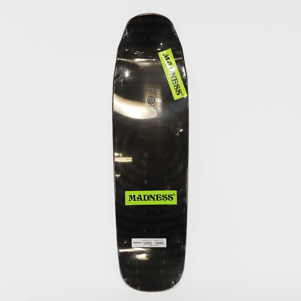 Madness Skateboards - 9.0” Shaped Reflector R7 Skateboard Deck