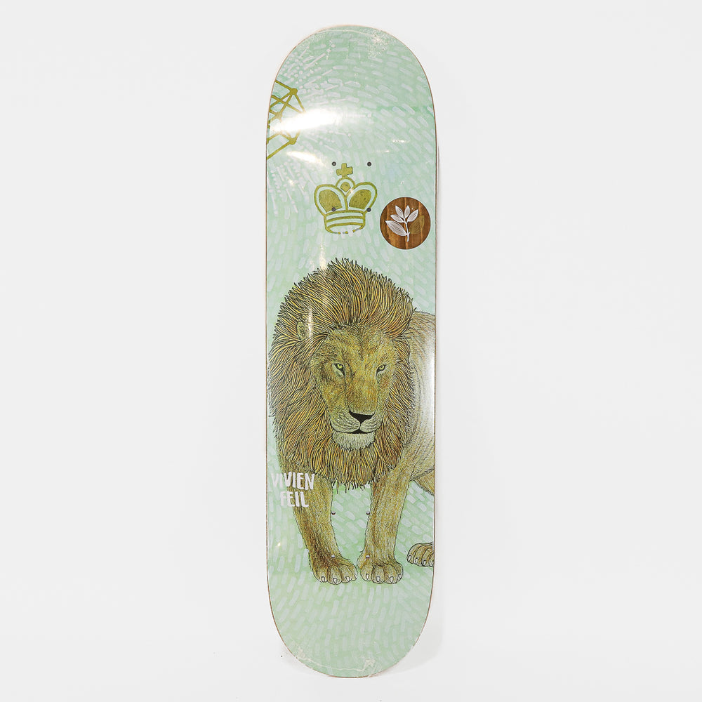 Magenta Skateboards 8.0" Vivien Feil Lion Zoo Series Skateboard Deck