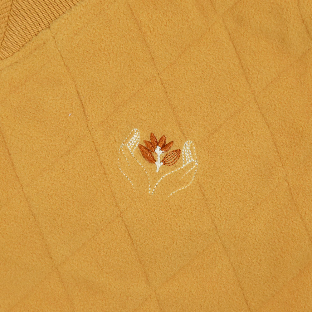 Magenta Skateboards Handplant Ocre Yellow Vest Embroidery
