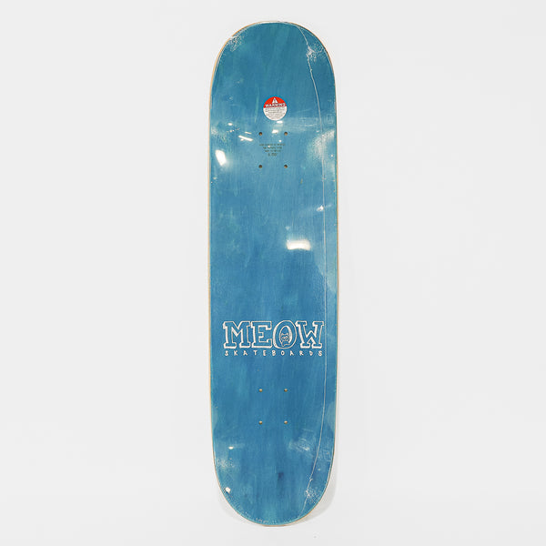 Meow Skateboards - 8.0” Big Cat Skateboard Deck - Green