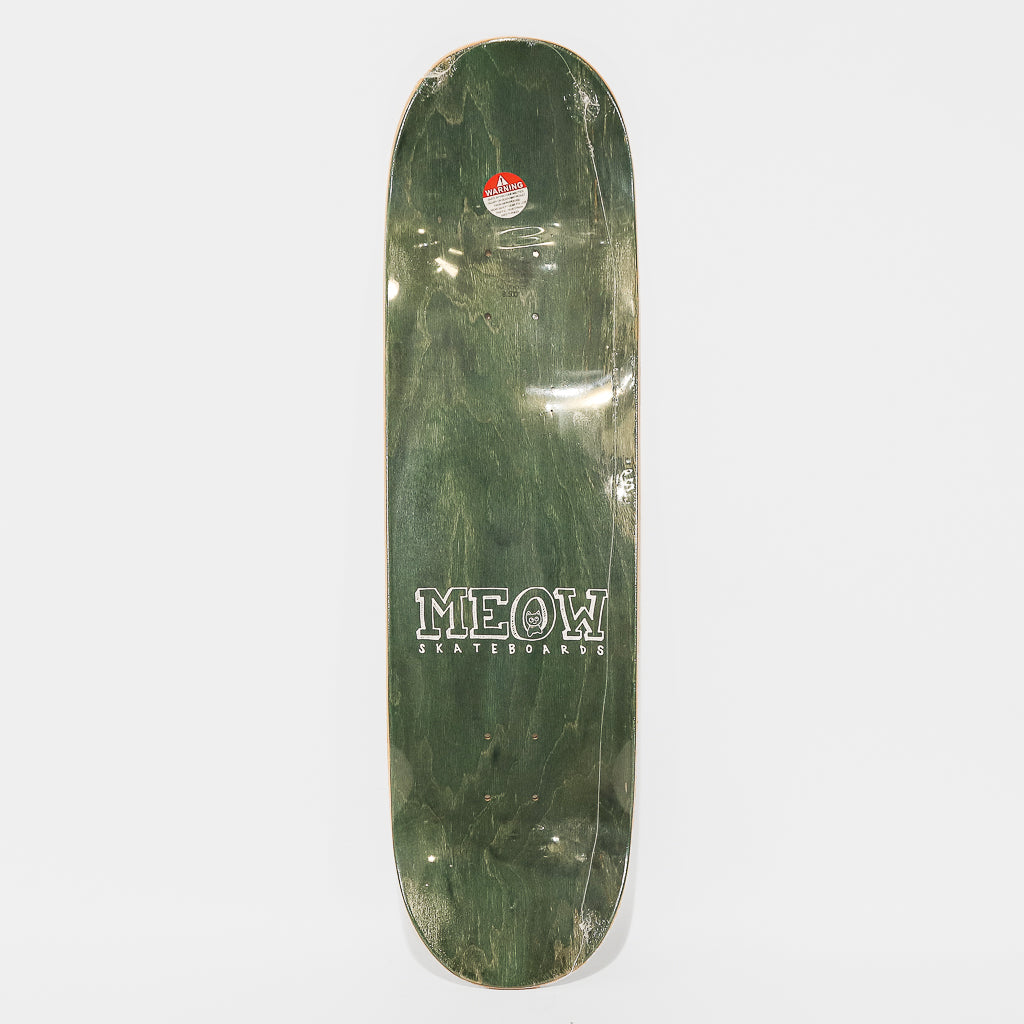 Meow Skateboard Completo Big Cat – Giallo, Misura 7,75 – Nuovo