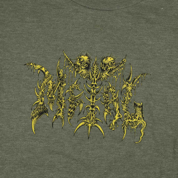 Metal Skateboards - Ancient Logo T-Shirt - Olive