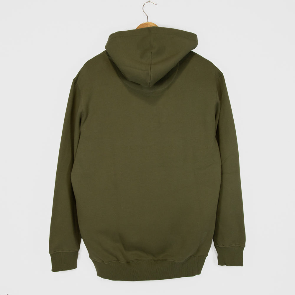Welcome Skate Store - Moderate Rock Moss Green Pullover Hooded Sweatshirt