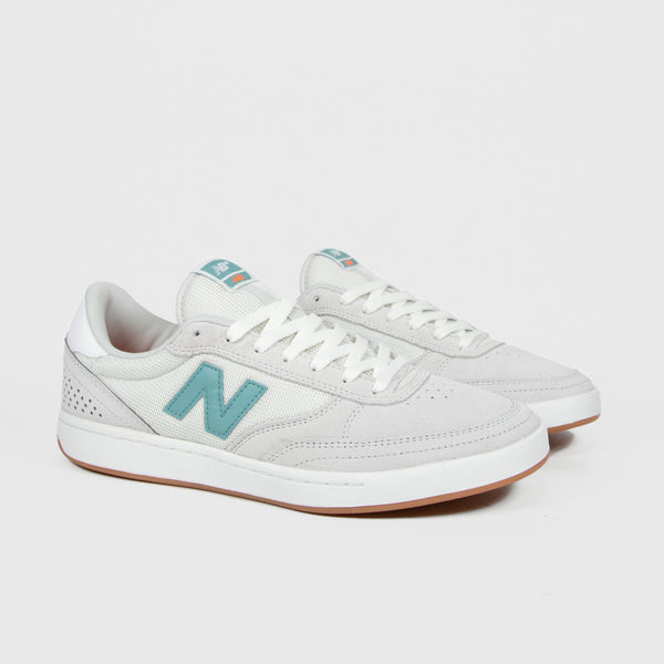 New Balance Numeric - 440 Shoes - Light Grey / Teal
