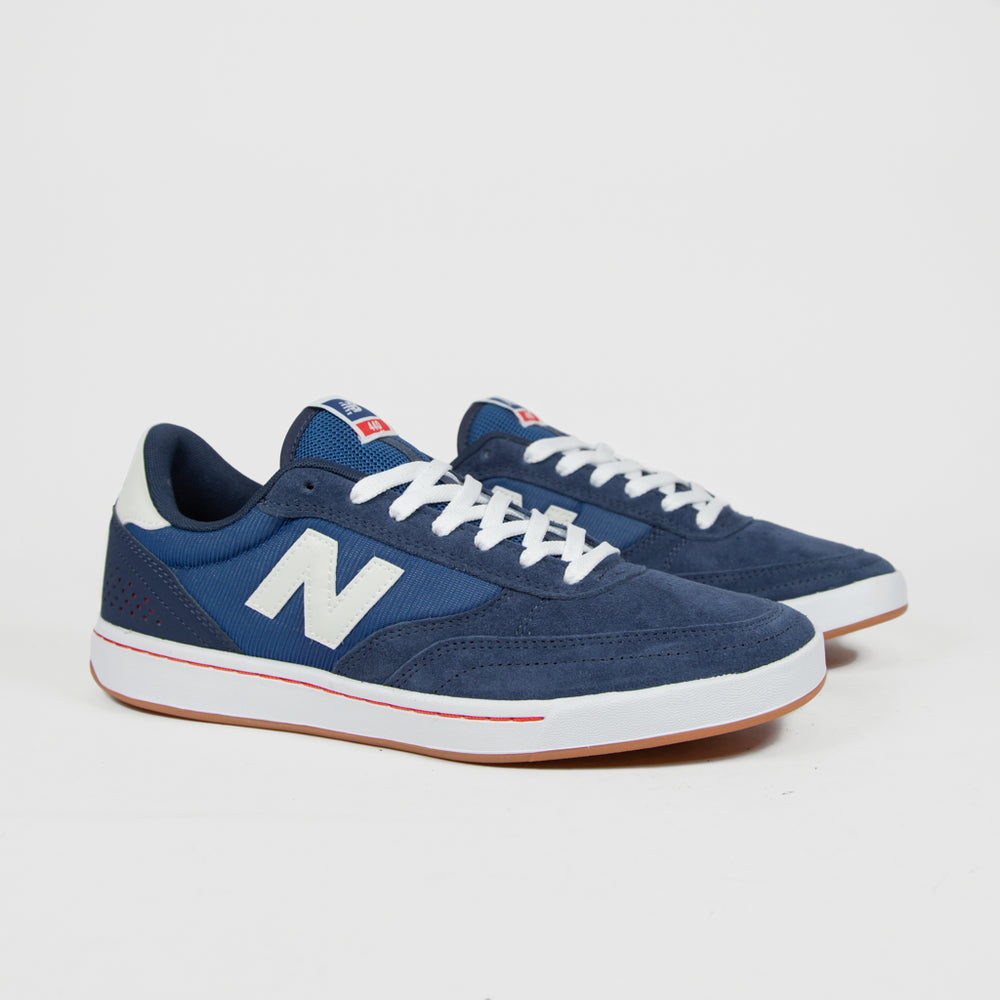 New Balance Numeric Navy And White 440 Shoes