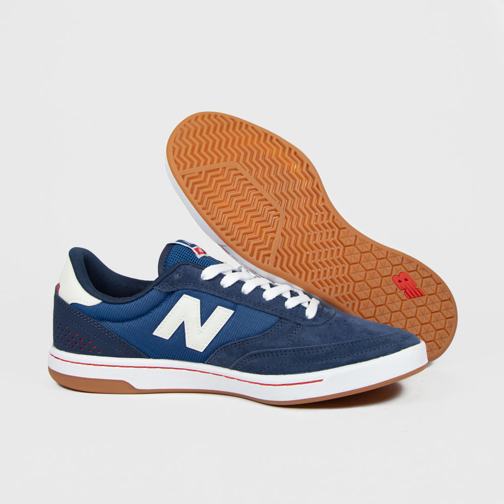 New Balance Numeric Navy And White 440 Shoes