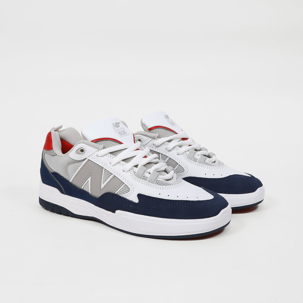 New Balance Numeric White Blue And Red 808 Tiago Lemos 2 Shoes