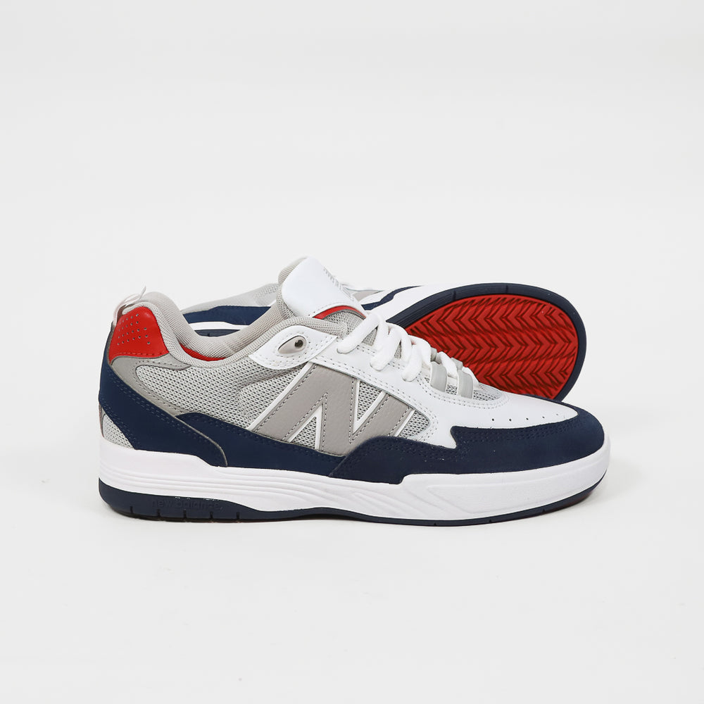 New Balance Numeric White Blue And Red 808 Tiago Lemos 2 Shoes