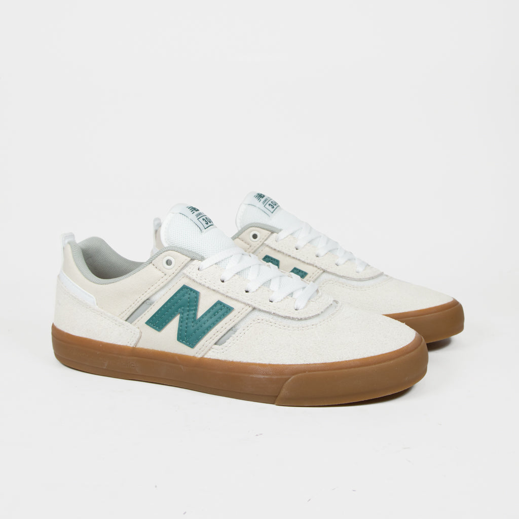 New Balance Numeric White And Gum Jamie Foy 306 Shoes
