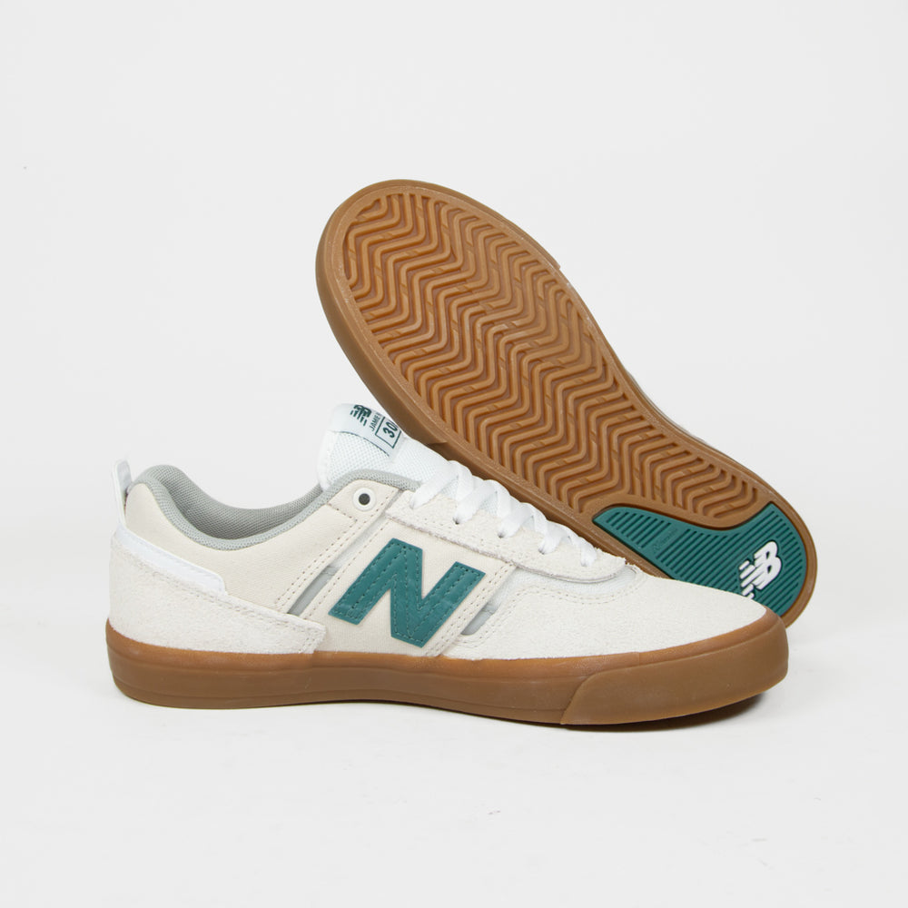 New Balance Numeric Jamie Foy 306 Shoes Sea Salt Teal Gum