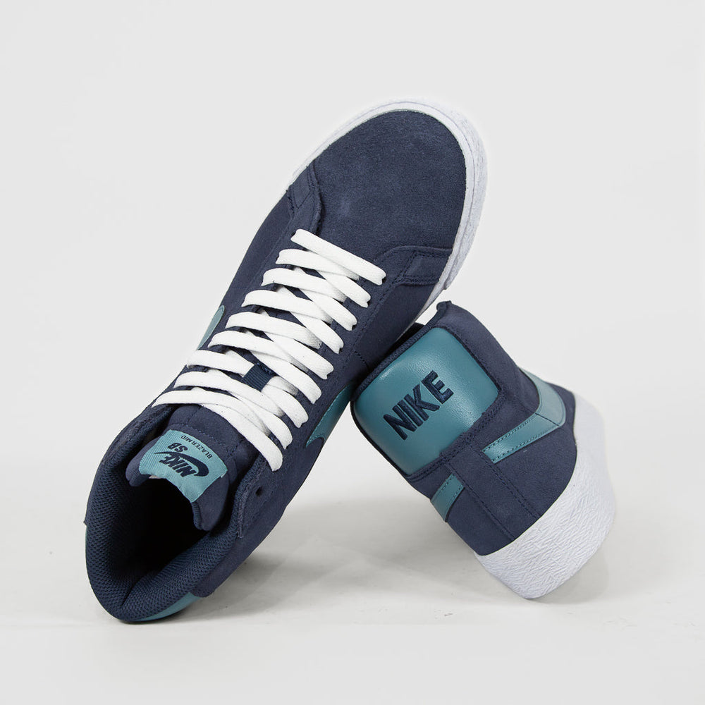 Nike SB Midnight Navy Blazer Mid Shoes