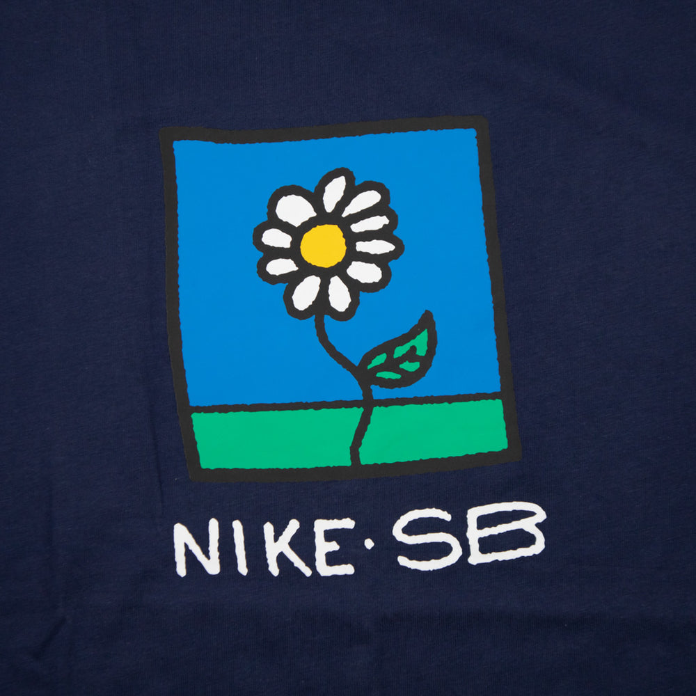 Nike SB Daisy Midnight Navy T-Shirt Front Print