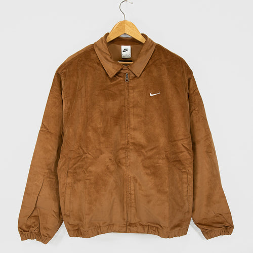 Nike SB Harrington Corduroy Skate Jacket Ale Brown White Welcome Skate Store