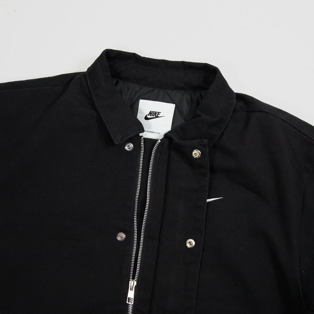 Nike sb bomber hot sale jacket black