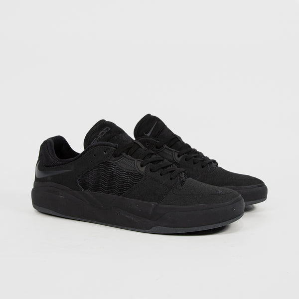Nike SB - Ishod Wair Premium Leather Shoes - Black / Black / Black