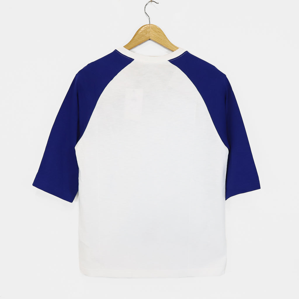 Nike SB MLB Raglan White And Blue T-Shirt