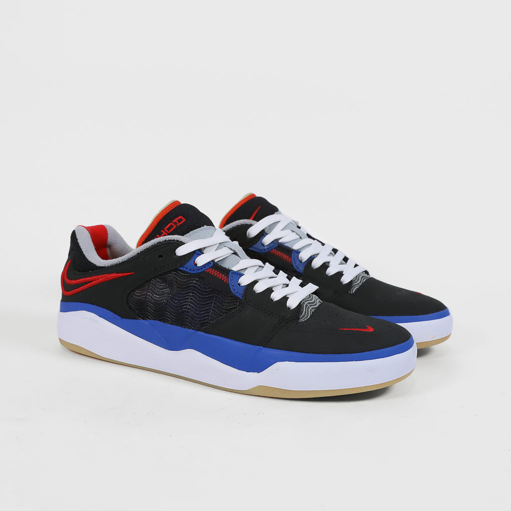 Nike SB NBA Ishod Wair Premium Shoes Black University Red