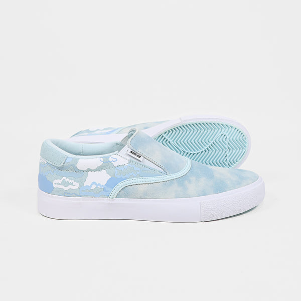 Nike SB - Rayssa Leal Verona Slip On Shoes - Glacier Blue / White