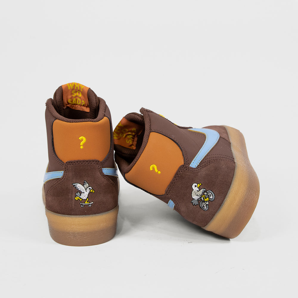 Nike SB 'Why So Sad?' Chocolate Brown Bruin High Shoes