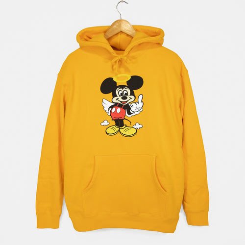 Paradise NYC - Fuck You Pullover Hooded Sweatshirt - Gold