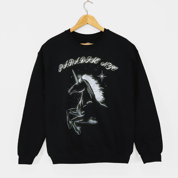Paradise NYC - Unicorn Crewneck Sweatshirt - Black