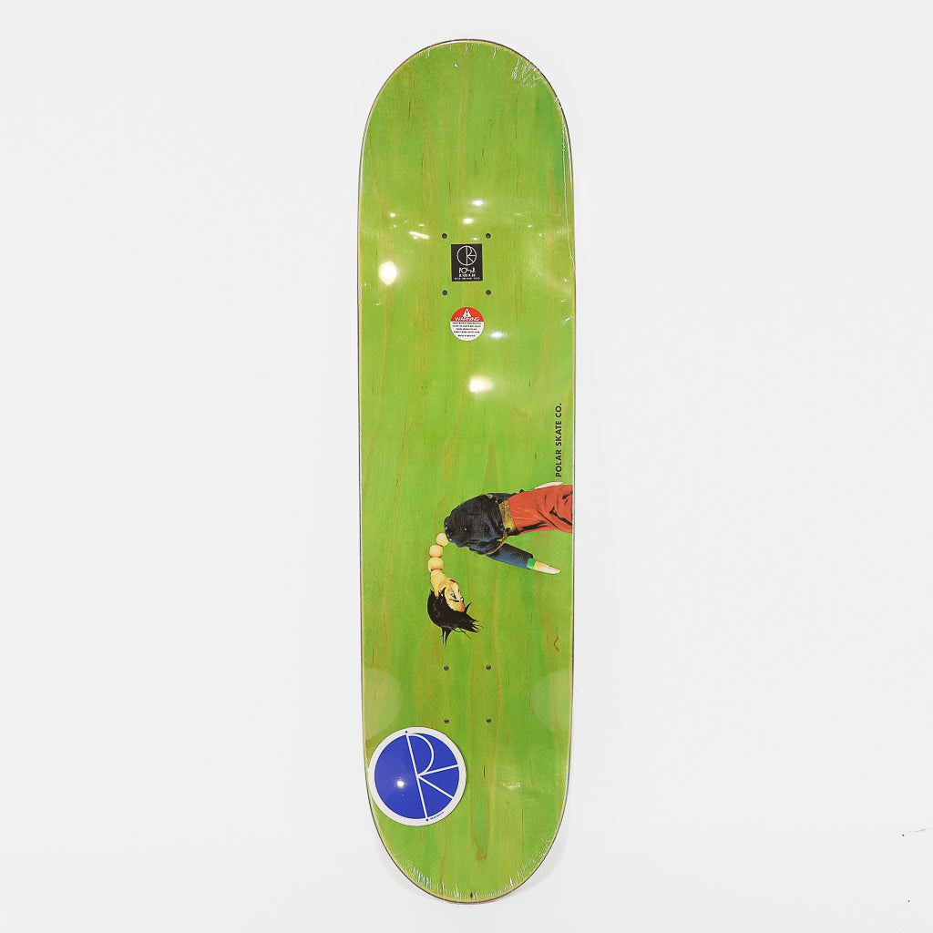 Polar Skate Co. - 8.125" Roman Gonzalez Lorca Skateboard Deck - Light Blue
